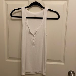 White tank top from Aerie. Size XS